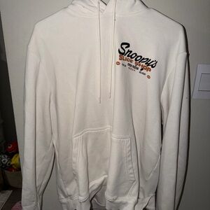 H&M Cream Snoopy Graphic Hoodie